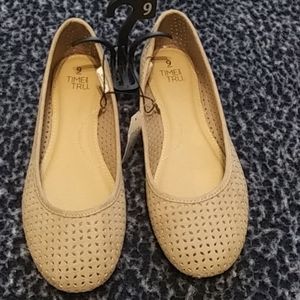 Tan Dress Flats